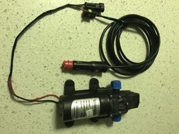 12v 4L/Min Self Priming Water Pump Pre Wired On/Off Switch