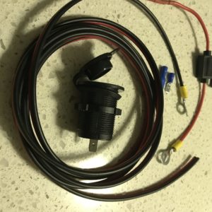 12v power outlet pre wired