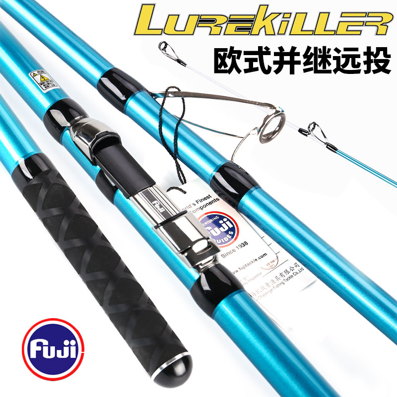 Lurekiller New Japan Fuji Parts 4.2M 3 Sections Surfcasting Rod 100-250g  High Carbon Beach Rod Saltwater LongCasting Rod