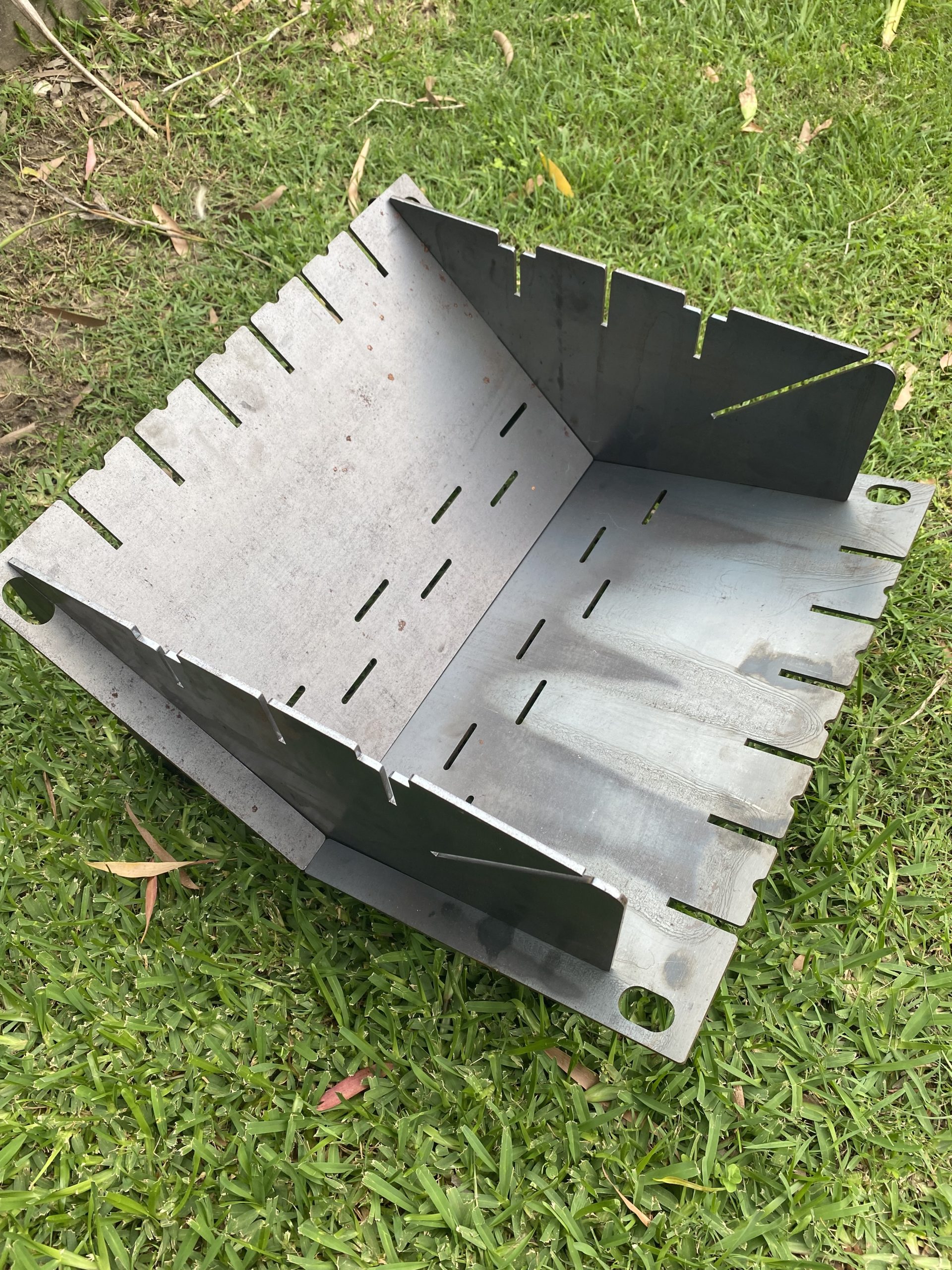 HighQuality Flat Pack Fire Pit BBQ Grill Australian Steel